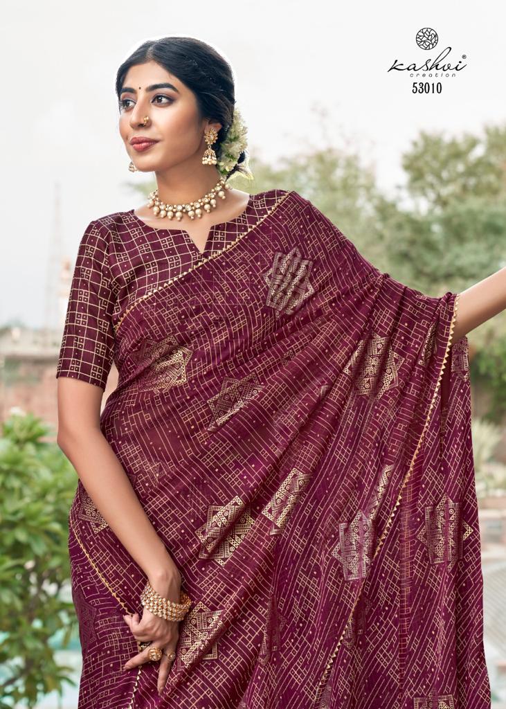 Kashvi Lavanya 2 Printed New Exclusive Daily Wear Saree Collection